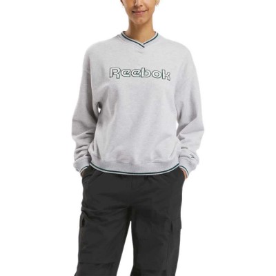блуза,дамски,блузи,reebok,team,sweatshirt,grey,(light,grey,heather)