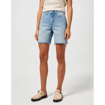 къси,панталони,дамски,панталони,wrangler,cowboy,7,inch,denim,shorts,stuntman,(blue)