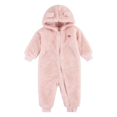 детски,облекла,за,момчета,levi´s,®,bear,sherpa,long,sleeve,romper,pink,(lotus)