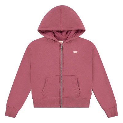 блуза,детски,блузи,levi´s,®,full,zip,sweatshirt,pink,(rose,wine)