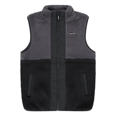 потник,детски,потници,levi´s,®,sherpa,vest,black,grey,(pirate,black)