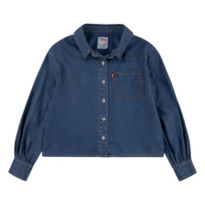 риза,с,дълъг,ръкав,детски,ризи,levi´s,®,western,denim,long,sleeve,shirt,blue,(pacific,highway)