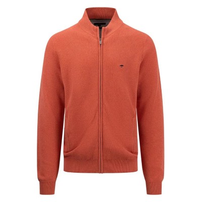 блуза,мъжки,пуловери,fynch,hatton,1413223,full,zip,sweater,orange