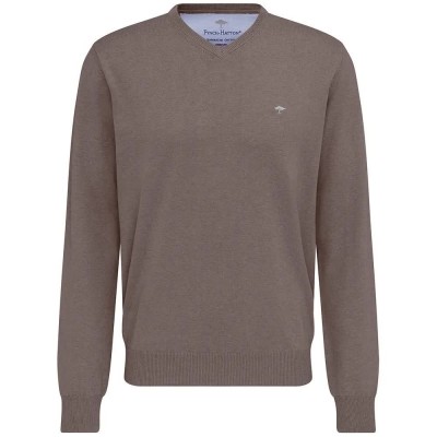 блуза,мъжки,пуловери,fynch,hatton,sfpk211,v,neck,sweater,beige,(earth)