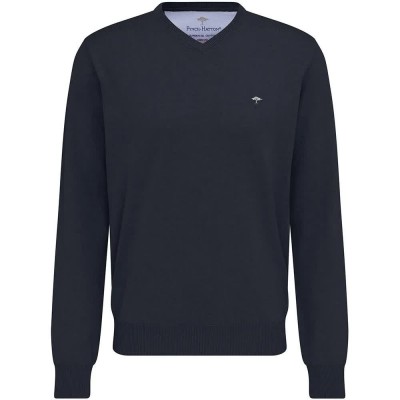блуза,мъжки,пуловери,fynch,hatton,sfpk211,v,neck,sweater,navy,(black)