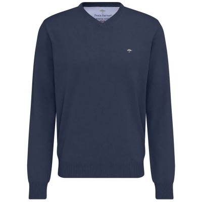 блуза,мъжки,пуловери,fynch,hatton,sfpk211,v,neck,sweater,blue