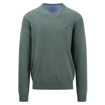 блуза,мъжки,пуловери,fynch,hatton,sfpk211,v,neck,sweater,green,(sage,green)