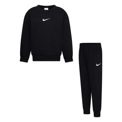 детски,екипи,nike,essential,fleece,crew,long,sleeve,set,black,(black)