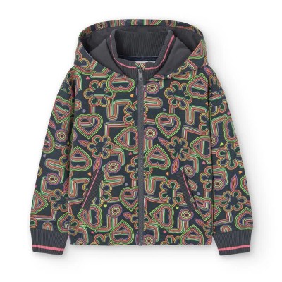 яке,мъжки,якета,дамски,якета,и,палта,boboli,fleece,printed,jacket,green,(print)