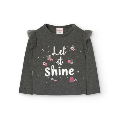 тениска,мъжки,тениски,дамски,тениски,boboli,knit,long,sleeve,t,shirt,grey,(anthracite)