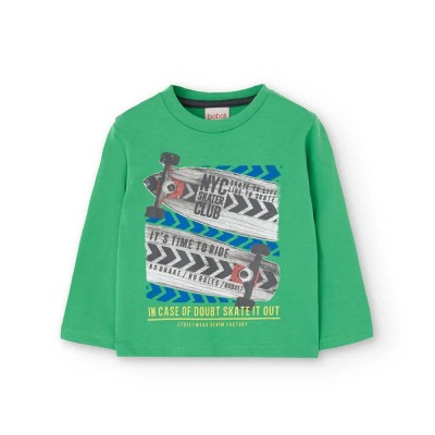 тениска,мъжки,тениски,дамски,тениски,boboli,knit,long,sleeve,t,shirt,green,(green,parrot)