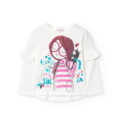 тениска,мъжки,тениски,дамски,тениски,boboli,knit,long,sleeve,t,shirt,white,(off,white)