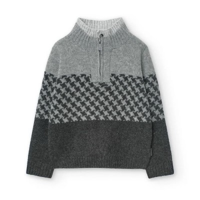 блуза,мъжки,пуловери,дамски,пуловери,boboli,knitwear,sweater,grey,(grey)