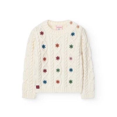 блуза,мъжки,пуловери,дамски,пуловери,boboli,knitwear,sweater,beige,(off,white)