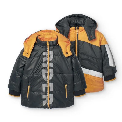 палто,мъжки,якета,boboli,reversible,coat,yellow,black,(mustard)