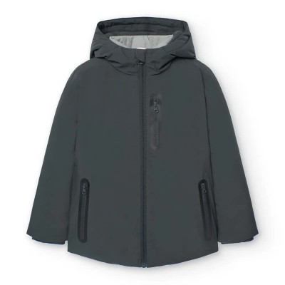 палто,мъжки,якета,boboli,technical,fabric,coat,grey,(anthracite)