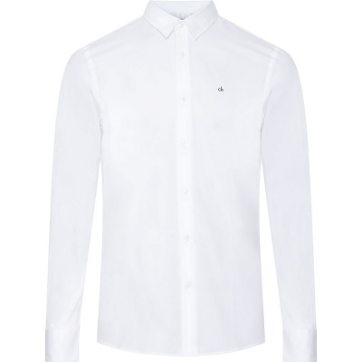 риза,с,дълъг,ръкав,мъжки,ризи,calvin,klein,k10k110856,long,sleeve,shirt,white