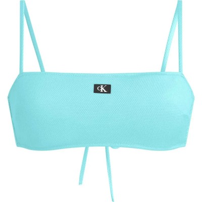 дамски,бански,костюми,calvin,klein,kw0kw02636,bikini,top,blue