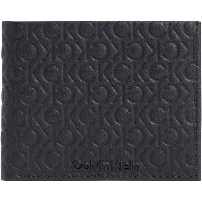 портфейли,и,портмонета,calvin,klein,must,mono,bifold,6cc,wallet,black,(pique,mono,black)