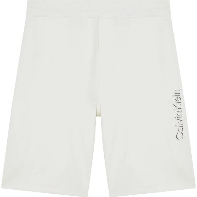 къси,панталони,мъжки,панталони,calvin,klein,shadow,embossed,logo,sweat,shorts,white,(vanilla,ice)