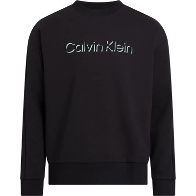 блуза,мъжки,пуловери,calvin,klein,shadow,embossed,logo,sweatshirt,black,(ck,black)