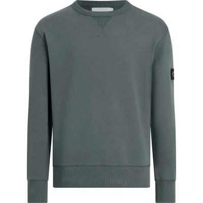 блуза,мъжки,пуловери,calvin,klein,jeans,badge,sweatshirt,grey