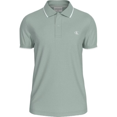 дънки,мъжки,блузи,с,яка,calvin,klein,jeans,tipping,short,sleeve,polo,grey,(slate,gray)