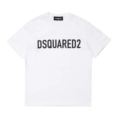 детска,тениска,детски,тениски,dsquared2,kids,dq1832,short,sleeve,t,shirt,white
