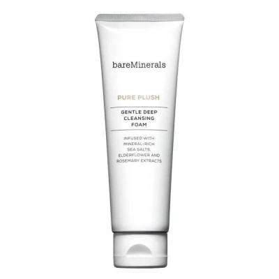 козметика,за,почистване,bare,minerals,ppure,plush,gentle,deep,120g,cleansing,foam,clear,(white)
