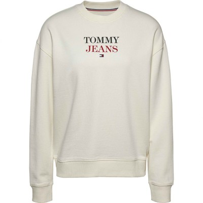 блуза,дамски,блузи,tommy,jeans,bxy,essential,logo,2,sweatshirt,beige