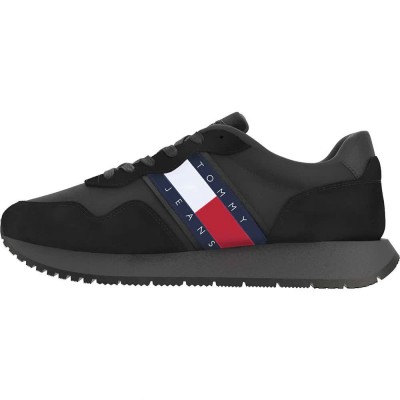 маратонки,мъжки,маратонки,tommy,jeans,modern,runner,trainers,black