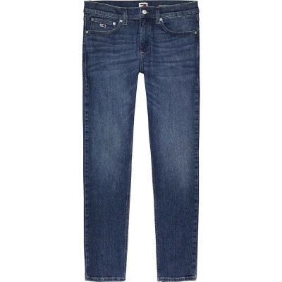 дънки,мъжки,панталони,tommy,jeans,scanton,ch0256,co,slim,fit,jeans,blue,(denim,dark)