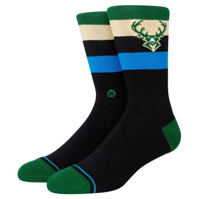 чорапи,мъжки,чорапи,stance,bucks,st,crew,socks,black,(darkgreen)