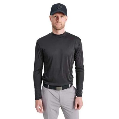 тениска,мъжки,тениски,abacus,golf,spin,long,sleeve,t,shirt,black,(black)