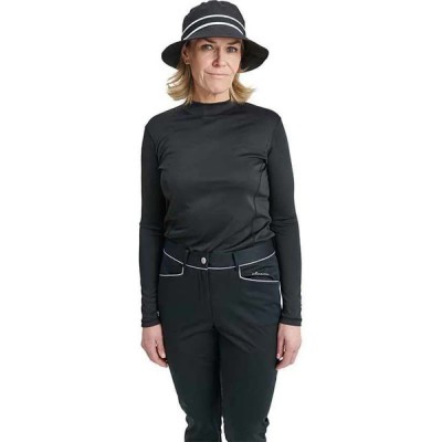 тениска,дамски,тениски,abacus,golf,spin,long,sleeve,t,shirt,black