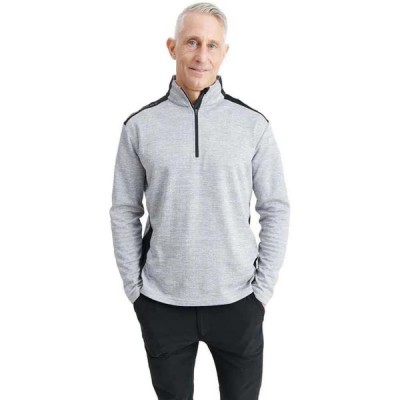 блуза,мъжки,пуловери,abacus,golf,sunningdale,half,zip,sweater,light,grey,black,(grey)