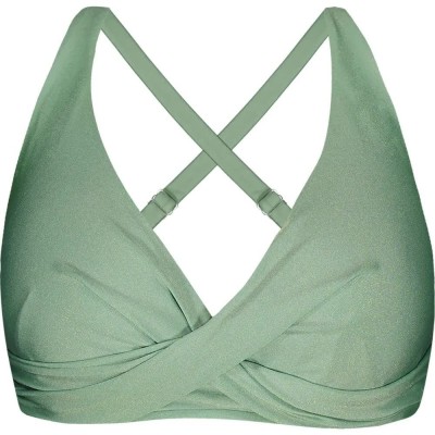 дамски,бански,костюми,barts,isla,cross,halter,full,bikini,top,green,(sage)
