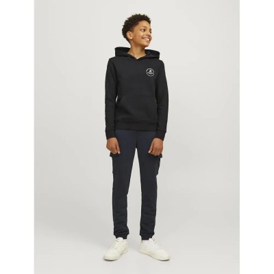 суичър,детски,блузи,jack,&,jones,swift,hoodie,black,(black)