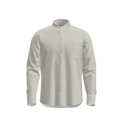 риза,с,дълъг,ръкав,мъжки,ризи,selected,regrick,oxford,flex,long,sleeve,shirt,white