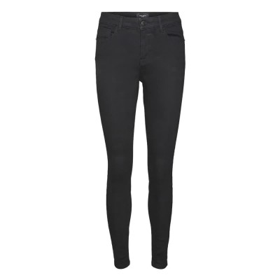 дънки,дамски,панталони,vero,moda,elly,skinny,jeans,black,(black,vi1110)