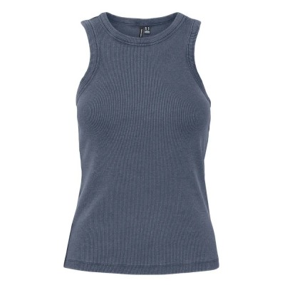 тениска,дамски,тениски,vero,moda,jane,sleeveless,t,shirt,grey,(vintage,indigo)