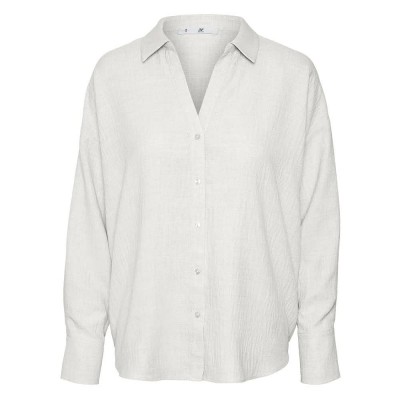 риза,с,дълъг,ръкав,дамски,блузи,дамски,ризи,vero,moda,melaney,queeny,long,sleeve,shirt,white,(snow,white)