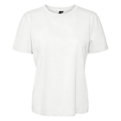 тениска,дамски,тениски,vero,moda,paulina,short,sleeve,t,shirt,bright,white,(white)
