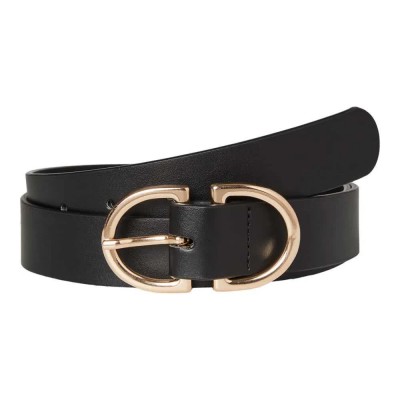 колан,колани,vero,moda,sara,coated,belt,black,(black,gold)