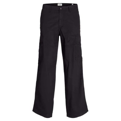 панталони,мъжки,панталони,jack,&,jones,bill,knockout,cargo,pants,black,(black)