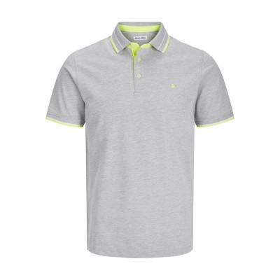 мъжки,блузи,с,яка,jack,&,jones,essential,paulos,plus,size,short,sleeve,polo,light,grey,melange,neon,(grey)