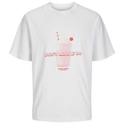 тениска,мъжки,тениски,jack,&,jones,plasma,short,sleeve,t,shirt,white,(bright,white,print,milkshake)
