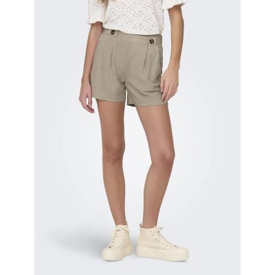 къси,панталони,дамски,панталони,jdy,birdie,geggo,shorts,chateau,gray,melange,(beige)