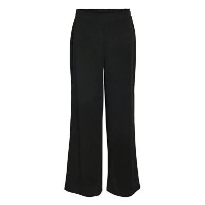 панталони,дамски,панталони,noisy,may,bob,elastic,wide,pants,black,(black)