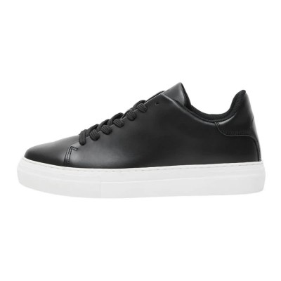 маратонки,мъжки,маратонки,selected,david,chunky,leather,trainers,black,(black)